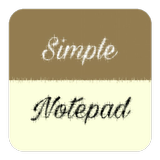 Simple Notepad Zeichen