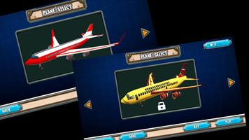 Airplane Flight Simulator 3D تصوير الشاشة 1