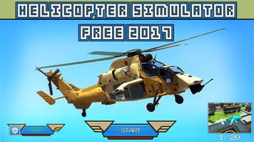 Helicopter Simulator Free 2017 পোস্টার