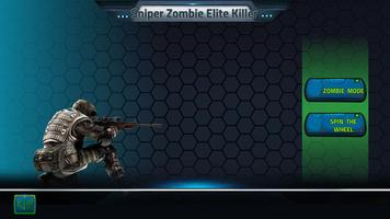 Sniper Zombie Elite Killer Affiche