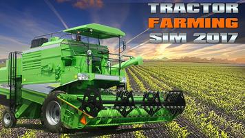 Tractor Farming Sim 2017 पोस्टर