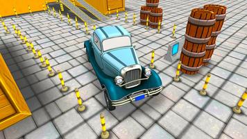 Vintage Car 3D Parking पोस्टर