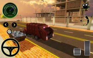 NY City Dumper Truck Driver Simulator 2018 captura de pantalla 2