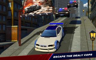 Real Police Car Chase Simulator Policía criminal captura de pantalla 3