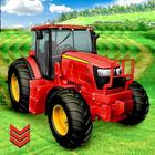 Real Farming Tractor Simulator Game ไอคอน