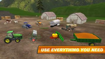 Real Farming Tractor Simulator Game ภาพหน้าจอ 1