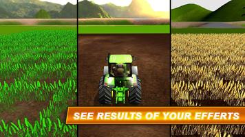 Real Agricultura Tractor Simulador Juego captura de pantalla 2