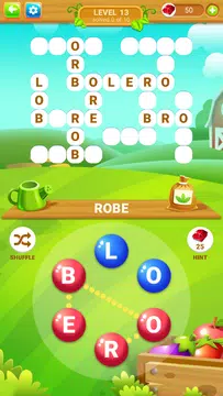 Screenshot 1 for Word Farm Puzzles