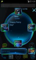 GO SMS PRO RAIN THEME screenshot 2