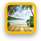 Tropical Island Wallpaper-icoon