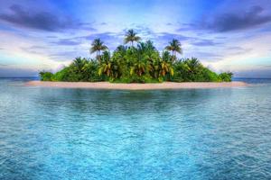 Tropical Island Wallpaper imagem de tela 1