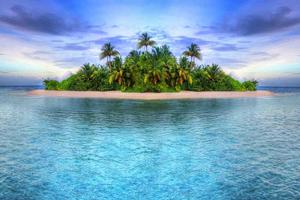 Tropical Island Wallpaper capture d'écran 1