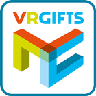 VR gifts happy birthday icon