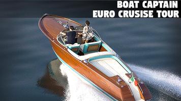 Boat Captain Euro Cruise Tour plakat