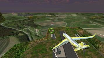 Flight Runway Landing Sim imagem de tela 3