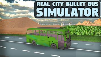 Real City Bullet Bus Simulator poster