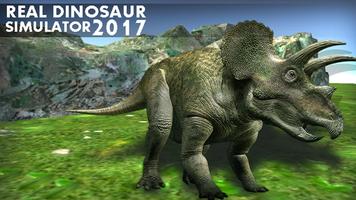 Real Dinosaur Simulator 2017 Plakat