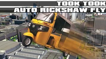 Took Took Auto Rickshaw Fly Affiche