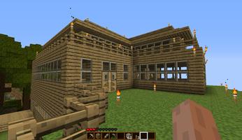 Building Ideas MCPE HOUSE MOD screenshot 3