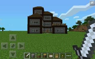 Building Ideas MCPE HOUSE MOD screenshot 1