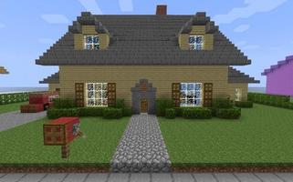 Building Ideas MCPE HOUSE MOD screenshot 2