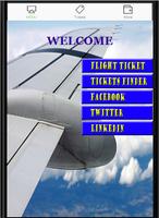 پوستر Watch Flight Ticket