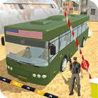 آیکون‌ army bus simulator drive