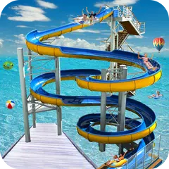 Baixar aqua park slide jogos de água APK