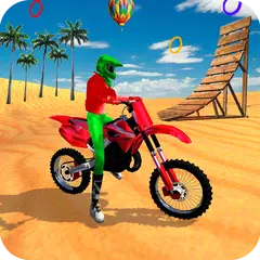 Racing Moto Beach Jumping Games APK download