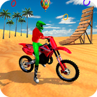 آیکون‌ Racing Moto Beach Jumping Games