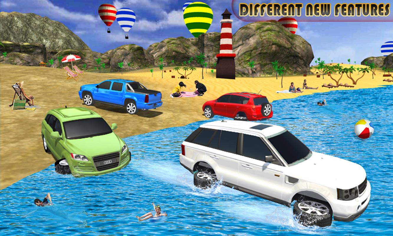 Water Surfer Jeep Cars Race on Miami Beach for Android APK Download