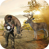 Deer Hunting Shooting Sniper Attack icon