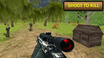 Deer Hunting Shooting Sniper Attack capture d'écran 3