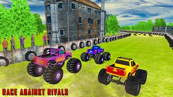 Monster Truck Jumping Stunt 3D اسکرین شاٹ 1