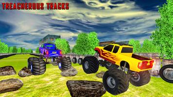 Monster Truck Jumping Stunt 3D اسکرین شاٹ 2
