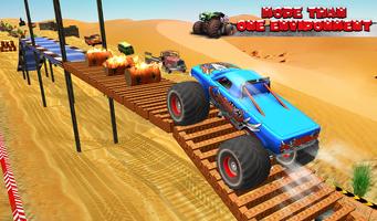 Monster Truck Tricky Stunt Race स्क्रीनशॉट 1