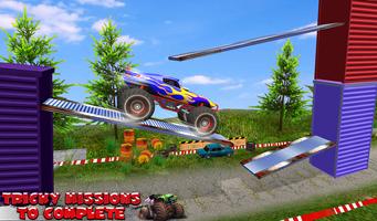 Monster Truck Tricky Stunt Race screenshot 2