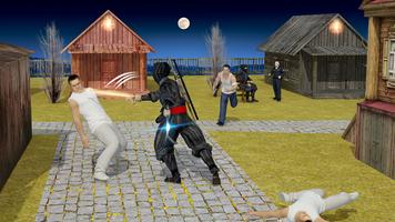 Ninja Attentäter Kampf Schatten Überleben Screenshot 3