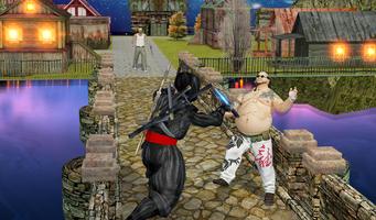 Ninja Assassin Combat Ombre Survie Défi capture d'écran 2