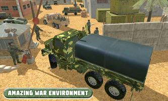 Drive Army Truck Simulator : Soldier Duty Affiche