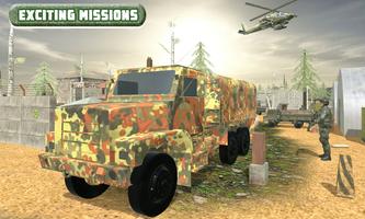 Drive Army Truck Simulator : Soldier Duty capture d'écran 2