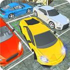Novo carro estacionamento aventura jogos ícone