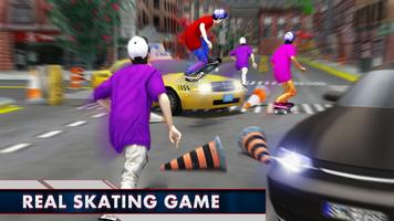 Street Skateboard Girl games poster