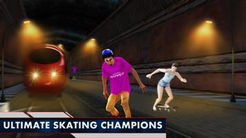 Street Skateboard Girl games capture d'écran 2