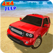 Jeep Drive Stunt Race : Water Surfer