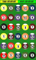 برنامه‌نما Billiard Puzzle Flash. عکس از صفحه