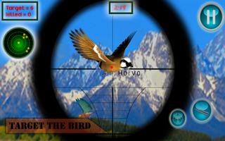 Vögel Jagd - Scharfschützen Schießen Plakat