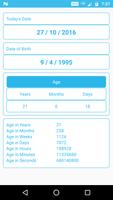 Age Calculator Ekran Görüntüsü 2