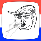 How To Draw Donald Trump icon