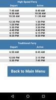 Nantucket Ferry Schedule capture d'écran 2